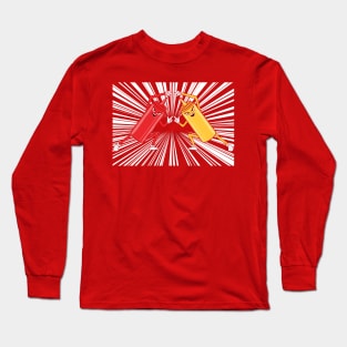 Ketchup and Mustard Fused Long Sleeve T-Shirt